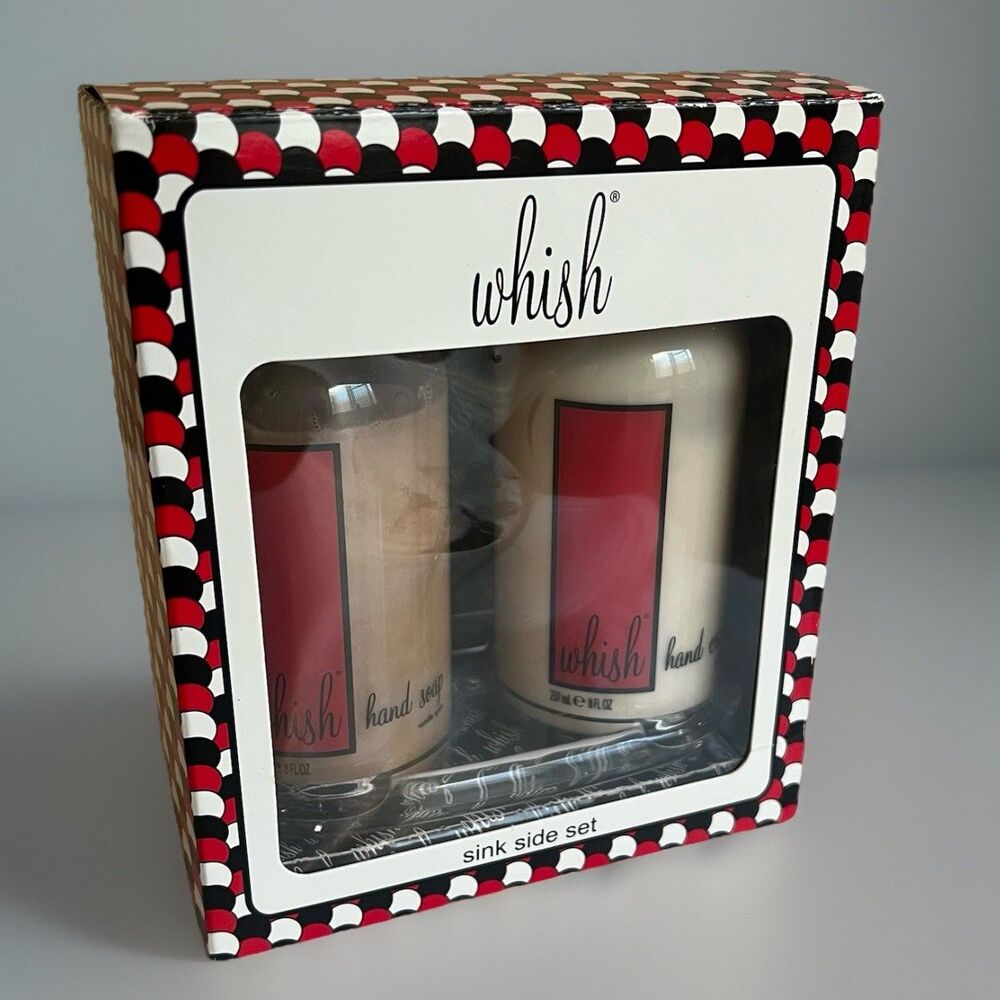 Whish Hand Soap & Hand Cream Side Sink Hand Set Duo wild Blackberry + Sage